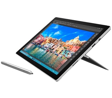 Microsoft Surface Pro 4 (Core m3, 4GB, 128GB) Educational Bundle (Qwertz) Zilver