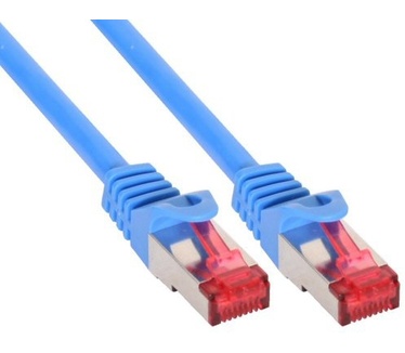 InLine S-STP/PiMF Cat.6 0.5m Blue
