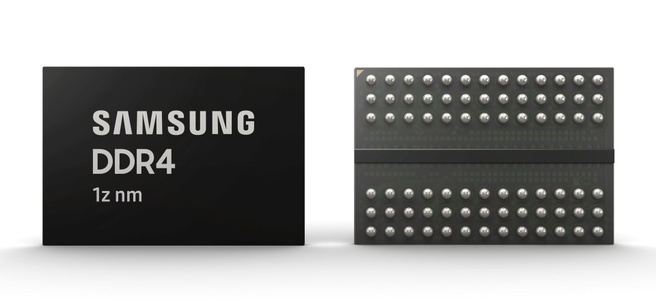 Samsung 1z-nm 8Gb ddr4-chip