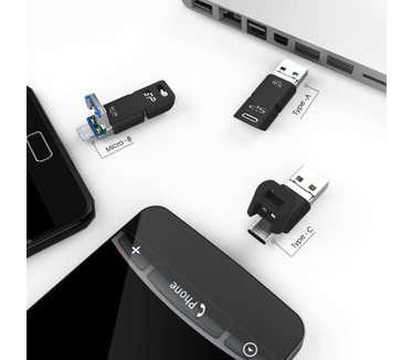 Silicon Power 64GB Mobile C50 64GB Zwart