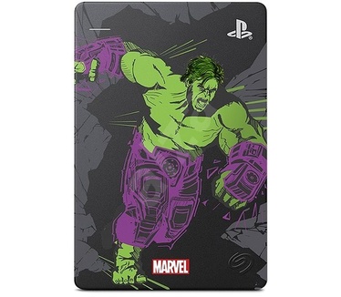 Seagate Game Drive voor PS4 2TB, Marvel's Avengers Limited Edition – Hulk