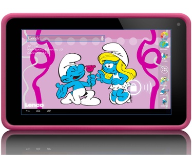 Lenco Smurftab-74 Roze