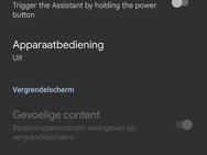 Android 12: Hold for Assistant