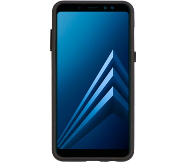 Mobiparts Rugged Tough Grip Case Samsung Galaxy A8 (2018) Black
