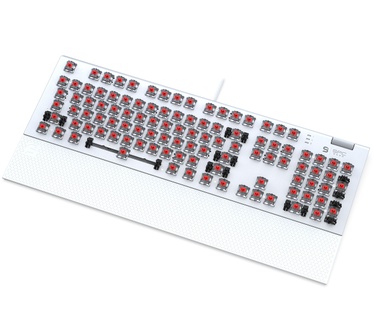 SPC Gear GK650K Omnis RGB Onyx White Pudding Edition (Kailh Red, Qwerty US)