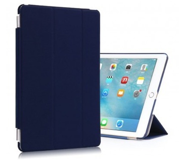 qMust Apple iPad Pro 9.7 Smart Tri-Fold Case - Dark Blue