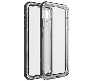 LifeProof Next Case Black Crystal (iPhone XS Max) Transparant