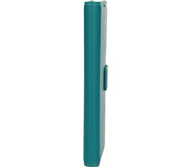 Mobiparts Saffiano Wallet Case Samsung Galaxy A22 5G (2021) Turquoise
