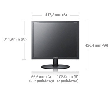 Samsung Syncmaster E1920NR Zilver