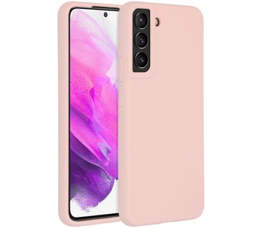 Accezz Liquid Silicone Backcover Samsung Galaxy S22 Plus - Roze