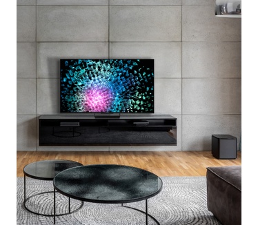 Thomson Smart MiniLED TV 55; Google TV; 3840 x 2160 (4K UHD), 1500000:1, LED, 144 Hz, DVB-T/T2/C/S/S2, HDR10, Wi-Fi, Bluetooth, LAN, HDMI 4 (2.1), USB 2 (2.0) + 1 (3.0), Central Stand, Black