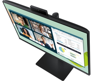 Samsung LS24A406VEUXEN Zwart