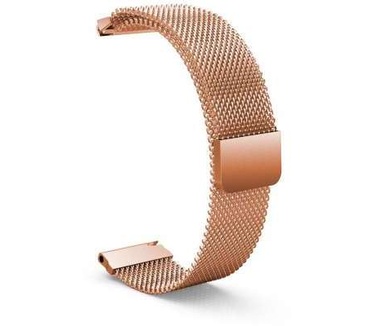 Just in Case Milanees armband voor Garmin Vivosmart HR - Rose Goud