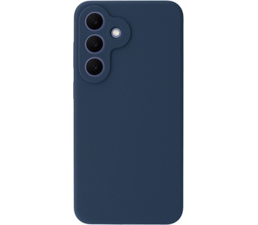 Accezz Liquid Silicone Backcover met MagSafe voor de Samsung Galaxy S26 FE - Donkerblauw