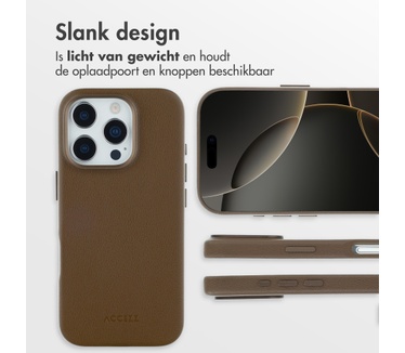 Accezz MagSafe Leather Backcover