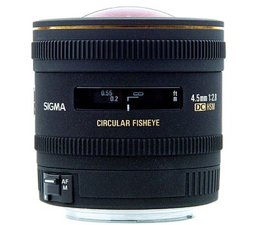 Sigma 4.5mm F2.8 EX DC Circular Fisheye HSM (Pentax)
