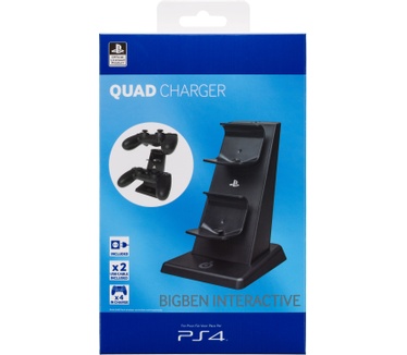 Bigben Interactive Official licensed PS4 oplaadstation voor 4 PlayStation dualshock controllers