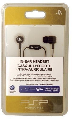 sony playstation in ear stereo headset