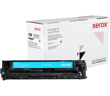 Xerox Everyday Cyaan toner , HP CF211A/ CB541A/ CE321A/ CRG-116C/ CRG-131C van , 1800 pagina's - (006R03809)