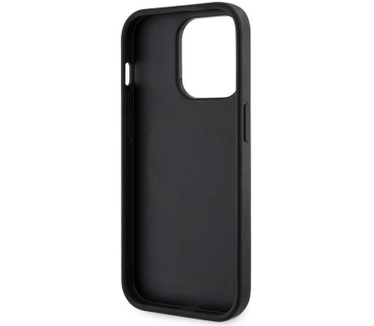 Guess G-Cube MagSafe Back Case - iPhone 15 Pro Max (6.7") - Zwart Zwart