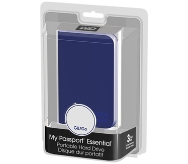 WD My Passport Essential 160GB Blauw