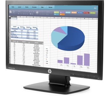HP ProDisplay ProDisplay P202 Zwart
