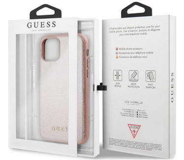 Guess IriDescent Hard Case voor Apple iPhone 11 (6.1")  Rosé Goud