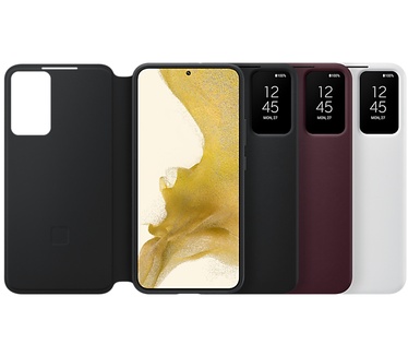 Samsung Galaxy S22+ - Smart Clear-View Cover Zwart