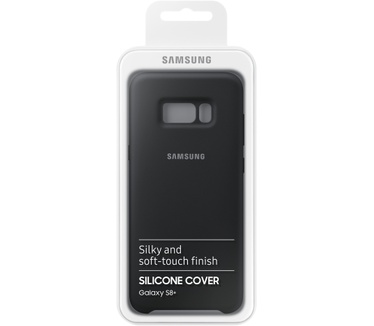 Samsung Silicone Cover Galaxy S8+ (Galaxy S8+) Zwart