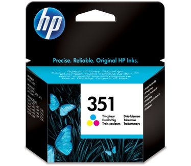 HP 351 Tri-colour Inkjet Print Cartridge