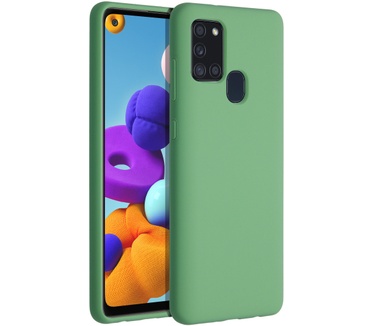 Accezz Liquid Siliconen (Galaxy A21s) Groen