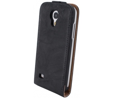 Mobiparts Mobiparts Vintage Flip Case Samsung Galaxy S4 Mini Black
