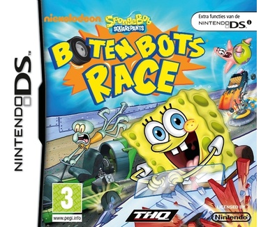 Packshot voor SpongeBob Boten Bots Race