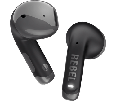 Hama Fresh 'n Rebel Twins Core 2 - Draadloze oordopjes - Bluetooth oortjes met 40 uur speeltijd - Met Microfoon en App - Storm Grey Groen