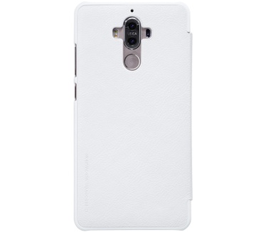Nillkin Qin S-View Slim Book Case voor Huawei Mate 9 - Wit Wit