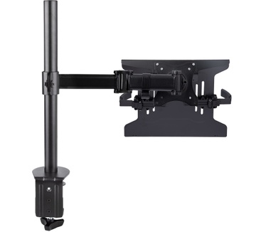 Startech.com Laptop Bureausteun, Monitor en Laptop Beugel, Schermen tot 34in (8kg) & Laptops (4.5kg), Gearticuleerde VESA Laptopsteun, Bureauklem/Doorvoertule
