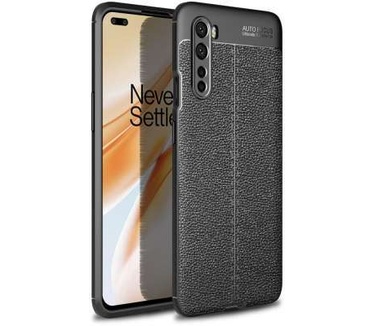 Just in Case OnePlus Nord Back Cover Zwart