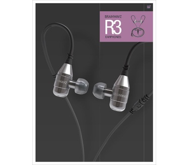 Brainwavz R3 Dual Dynamic IEM Earphones (Aluminium)