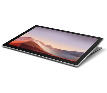 Microsoft Surface Pro 7 (Core i3, 4GB ram, 128GB opslag) voor consumenten Platinum