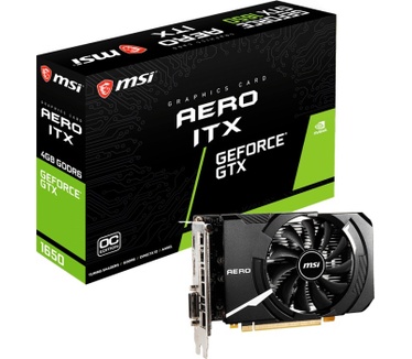 MSI GEFORCE GTX 1650 D6 AERO ITX OC