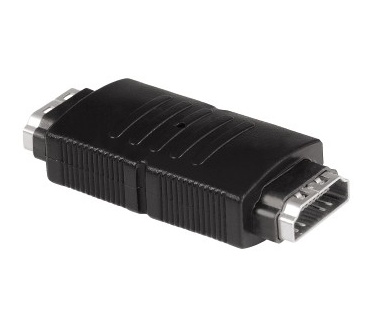 Hama Compact Adapter, HDMI Socket - HDMI Socket, black