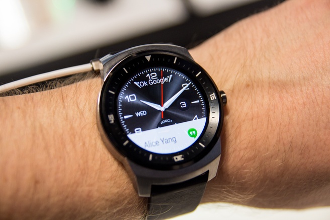 LG G Watch R op IFA