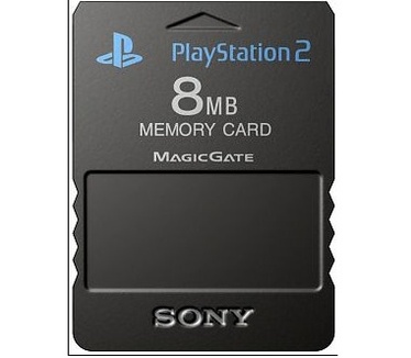 Sony PS2 Memory Card (Black)