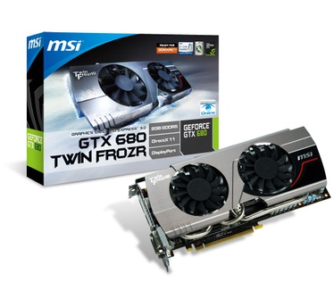 MSI N680GTX Twin Frozr 2GD5