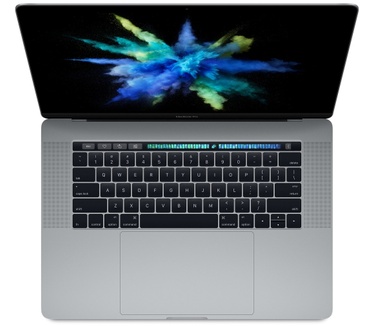Apple MacBook Pro 2016 15,4" met Touch Bar 2,6Ghz, 256GB Spacegrijs (Duits model)