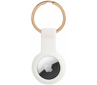 Guess Silicone Case voor Apple AirTag - Wit