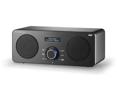 Scansonic DA300 - DAB+ Radio - Zwart