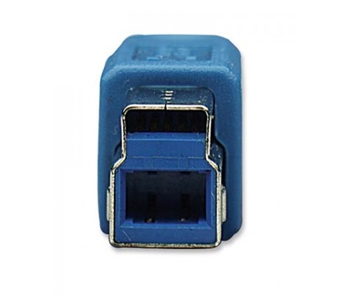 Techly USB 3.0 Cable A Male / B Male 0.5 m Blue ICOC U3-AB-005-BL