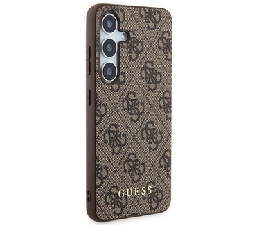 Guess 4G Back Cover voor Samsung Galaxy A55 (A556) - Bruin Bruin