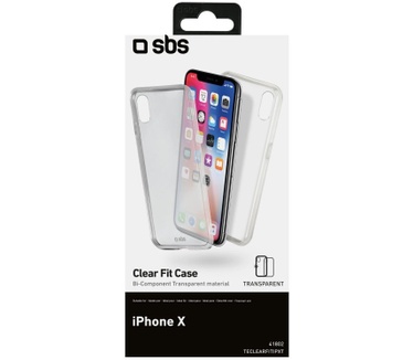 SBS TECLEARFITIPXT (iPhone X) Transparant